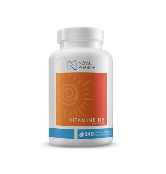 Nova Pharma Vitamines D3 (240 caps)